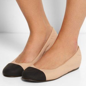 Lanvin Leather Ballet Flats (38)